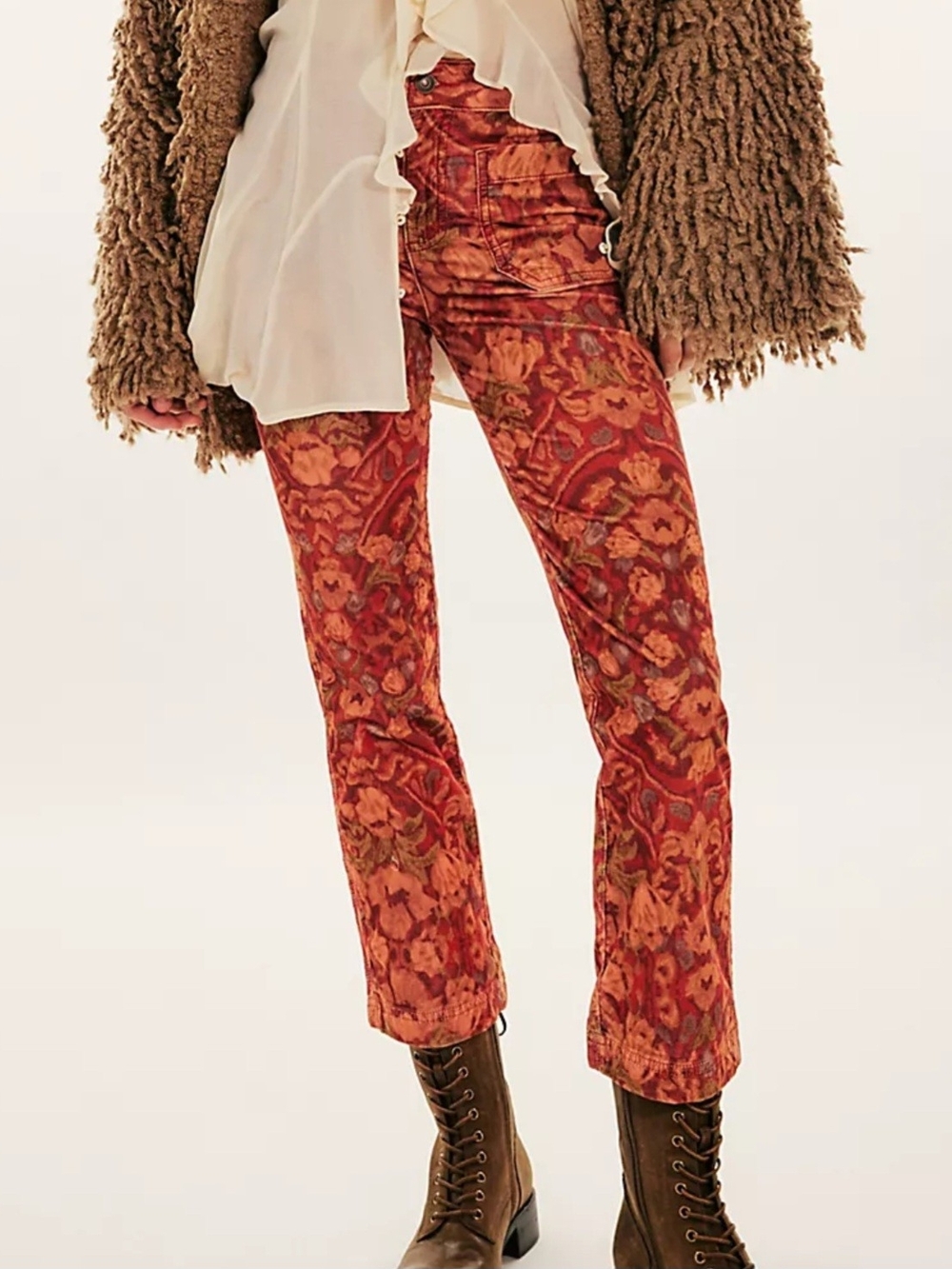 High Time Kick Flare Crop Pant
